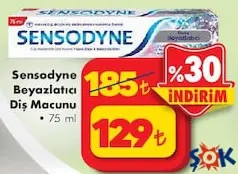 SENSODYNE BEYAZLATICI DİŞ MACUNU 75 ML fiyat ve kampanya bilgisi